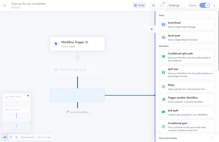 ClickFunnels workflow builder